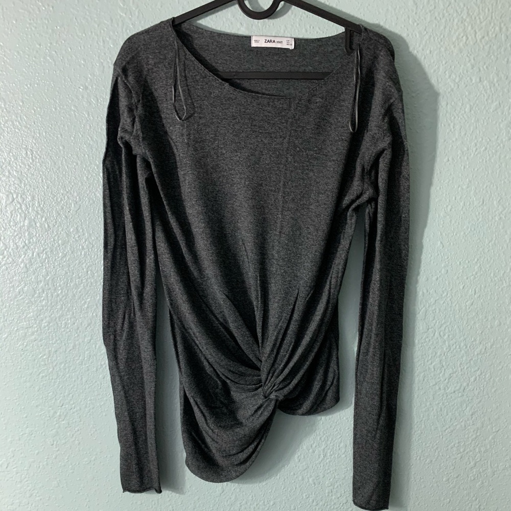 Zara Knit Long Sleeves Large